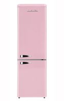 Wolkenstein Retro-Kühl-Gefrierkombination KG250.4RT SP A++ - Pink, 251 l, EEK E