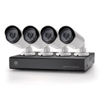 Conceptronic 8-Kanal-AHD-CCTV-Überwachungskit, Verkabelt, Geschoss, BNC, Indoor/outdoor, 25 m, CMOS