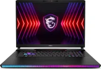 MSI Raider GE78 HX 14VHG-672 - 17,3" QHD+ 240Hz Display, Intel Core i9-14900HX, 32GB DDR5 RAM, 2TB GB SSD, NVIDIA RTX™ 4080, Windows 11 Pro