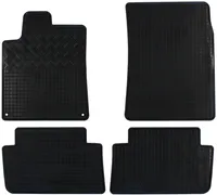 Universal-Auto-Fußmatten-Set Rips anthrazit 4-tlg.