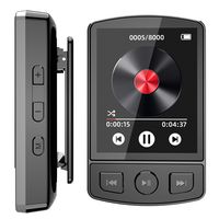 64GB MP3 Player Bluetooth 5.0 mit Lautsprecher ▏Videowiedergabe ▏FM-Radio ▏Diktiergerät ▏E-Book Reader ▏Englisch Deutsch ▏Clip-Design ▏MP3-Player