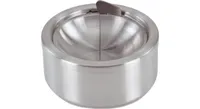 1x Druckaschenbecher Windaschenbecher aus Edelstahl ø 11,5 cm