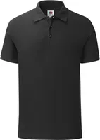 Fruit of the Loom 63-402-0 | 65/35 Piqué pánske polo tričko - Farba: čierna - Veľkosť: 5XL