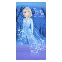 Disney Frozen 2 Eiskönigin Elsa Badetuch Strandtuch 70 x140 cm, blau