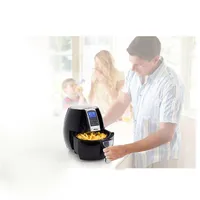 Princess Heißluftfritteuse Digitaler Aerofryer XL Schwarz 1500W 182020
