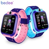 1 Paar Kinder Smart Watch Telefonuhr, Smart Watch für Kinder Wasserdichter Touchscreen Kinder Smartwatch für Jungen Mädchen 3-13 Jahre Kinder Geburtstagsgeschenk (Pink＋Blau)