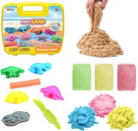 Kinetický piesok 300g s formičkami dino