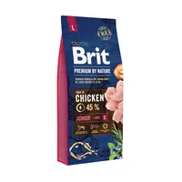 BRIT Premium by Nature Junior L Chicken - suché krmivo pro psy - 15 kg