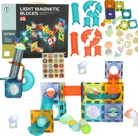 Svítící magnetická kuličková dráha 49 prvků