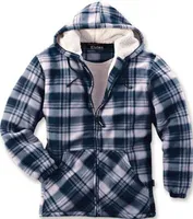 Thermojacke Vancouver Gr.M blau/beige-kariert SCHEIBLER 8385-M