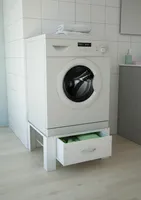 RESPEKTA WA-ERHÖHUNG MIT SCHUBLADE Waschmaschinenerhöhung