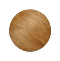 Massive geölte Eiche runde Platte durchmesser 60cm, rustikale Eiche runde Platte, Tischplatte, Arbeitsplatte aus Eiche massiv, Holz-Arbeitsplatte