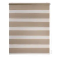Lichtblick Duo Rollo Klemmfix, ohne Bohren Taupe, 70 cm, 70 cm x 150 cm (B X L) KDR.070.150.05