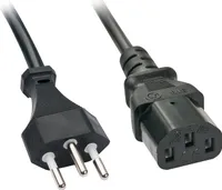 Lindy 30418, 3 m, C13-Koppler, C13-Koppler