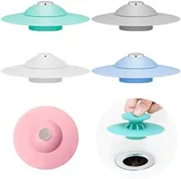 6 Stück Abflussstopfen, Badewannenstöpsel, Waschbeckenstöpsel, Küche Universal Stöpsel Waschbecken, Haarsieb Dusche, Filter Stöpsel Waschbecken Stoepsel
