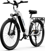 ONESPORT OT05 Elektrokolo pro dospělé, 27,5 palce, 36V 18,2Ah baterie, 250W motor, hydraulické brzdy, barevný LCD displej, integrovaná baterie, městské elektrokolo CZ