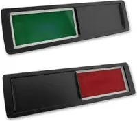 Posuvná cedule CombiCraft se „zeleno-červenou“ v černé barvě 178 x 50 mm - sada 5 ks