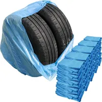 1000 x 1000mm XXL blaue Reifensäcke Reifentüte LDPE Beutel dick TOP, 500 Stück