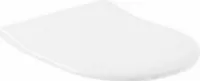 Villeroy & Boch WC-Sitz Slimseat SUBWAY Scharniere aus Edelstahl weiß 9M656101