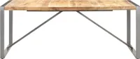 vidaXL Stół do jadalni 200x100x75 cm Szorstkie lite drewno mango