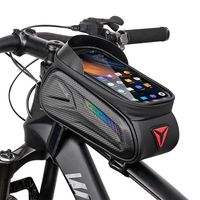 WHEEL UP Fahrrad Rahmentasche Fahrradtasche Handytasche Handy 7.0'' Wasserdicht 