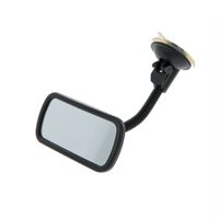 Zusatzspiegel - Innenspiegel mit flexiblem Schwanenhals (Toter-Winkel-Spiegel, Rücksitzkontrolle, etc.) Konvexes Glas - schnelle Montage