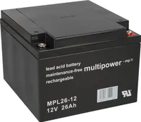 Multipower Blei-Akku MPL26-12 12V 26Ah Pb