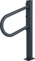 Magnetic Mobel Metall Handlauf Handlaufbügel Haltebügel Treppenbügel Haltegriff Stützgriff (Länge - 80 cm, Anthrazit)