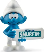 Schlumpf Smurfin Schild
