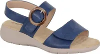 Boulevard - Damen Sandalen, PolyurethanDF2341 (40,5 EU) (Marineblau)