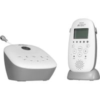 PHILIPS AVENT Audio Babyphone DECT SCD502/26 5140548 weiß/grau mit Nachtmodus 