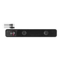 Speedlink Lautsprecher BRIO, Soundbar, Stereo, schwarz retail