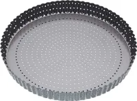MasterClass Tiefe Tortenform / Quicheform 28 cm antihaftgelocht