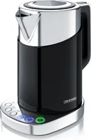 Arendo Wasserkocher 1,7 l, 3000 W, Edelstahl, Schnellkoch Funktion, Temperatureinstellung 70° C - 100° C