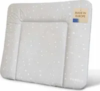 pic Bear weiche Wickelauflage HONEY 85 x 72 cm hochwertige Wickelmatte 100 Motiv: Punkte hellgrau