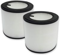 HEPA-Ersatzfilter im 2er-Pack, kompatibel mit Luftreinigern der Serie 800 von Philips - AC0830/10 AC0820/30 AC0820/10 AC0819/10, Teilenummer FY0194/30