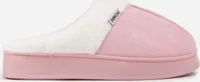 Damen Hausschuhe Slip On Pantoffeln Plüsch Isoliert Slippers Knowi Rosa Gr.40/41