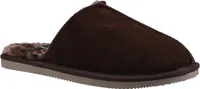 Hush Puppies - Pánské pantofle "Coady", semiš FS9461 (40 EU) (Hnědá)