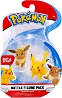 Pokémon Battle Figuren - Pikachu und Evoli (5cm)