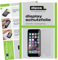 2x ochranná fólia na displej pre Apple iPhone 6 / 6S / 7 matná ochranná fólia na displej dipos