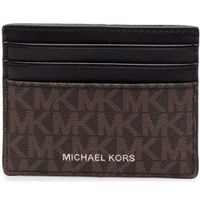 Męskie etui na karty kredytowe i wizytówki Michael Kors 39F9LGYD2B-201 Kolor: Brązowy Rozmiar: Jeden rozmiar