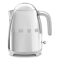 SMEG Wasserkocher Edelstahl 1,7 L Fassung, 2400 W, Wasser Kocher, 2400,00 W, 360° Basis, BPA- Frei, elektrischer