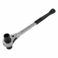 Var Professional Ratcheting Crank Bolt Wrench Silver One Size
