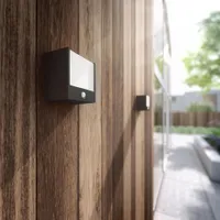 Nástěnné světlo Philips myGarden LED s detektorem pohybu Macaw 3,5 W