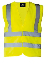 Korntex KX140 | Warnweste mit vier Reflexstreifen EN ISO 20471 - Farbe: Signal Yellow - Größe: 7XL