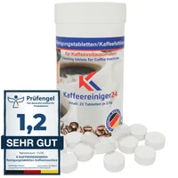 Reinigungstabletten für Kaffeevollautomaten 25 Stück a´2g