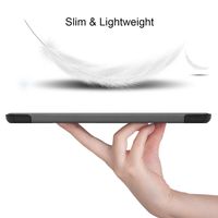 Pre Samsung Galaxy Tab S6 Lite 2024 2022 2020 Smartcover sivé puzdro
