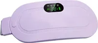 Intelligentes Menstruationsheizkissen, intelligente Temperaturregelung, schnelles Aufheizen, 4 Vibrationsmassagemodi, kabelloses wiederaufladbares Heizkissen