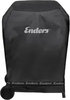 Enders® Abdeckhaube für Gasgrills URBAN mit TROLLEY, hochwertiges Polyestergewebe (300D), UV-beständig und wasserdicht, Abdeckplane, Abdeckung, -Zubehör, #5699, Schwarz