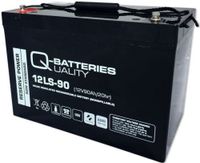 Q-Batteries 12LS-90 / 12V - 90Ah Blei Akku Standard-Typ AGM 10 Jahres Typ